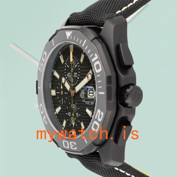 Tag Heuer Aquaracer Men CAY218A.FC6361 43mm Black-tone - Image 4