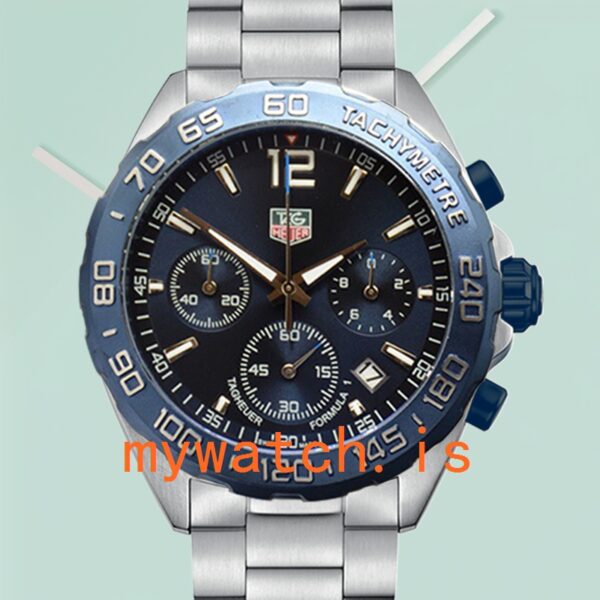 Tag Heuer Formula 1 43mm CAZ1010-001 Men Silver-tone Quartz