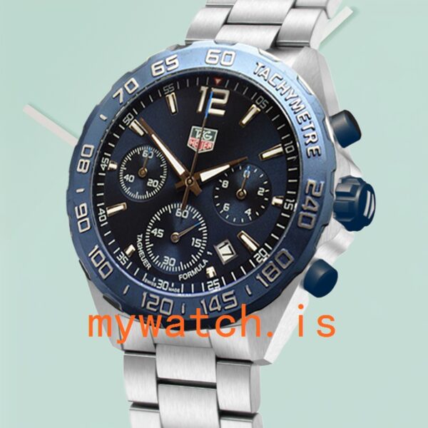 Tag Heuer Formula 1 43mm CAZ1010-001 Men Silver-tone Quartz - Image 2
