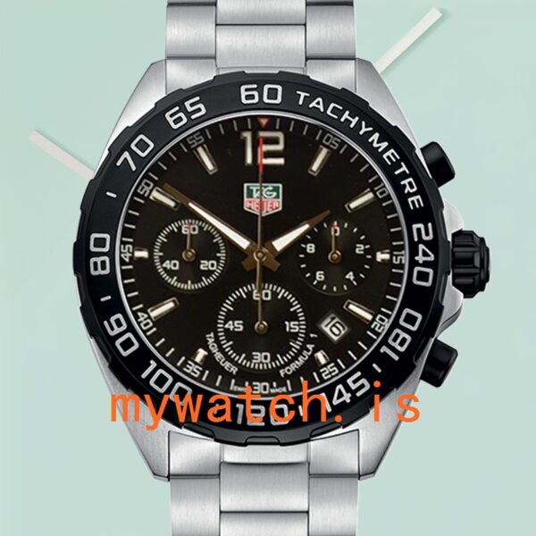Tag Heuer Formula 1 43mm CAZ1010-001 Men Silver-tone Quartz