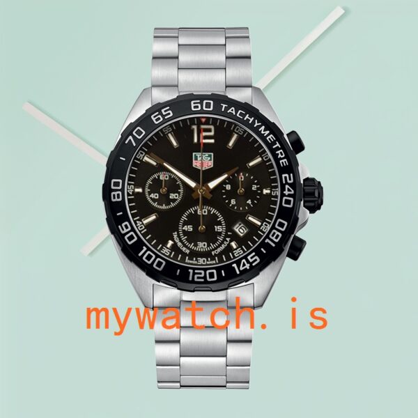 Tag Heuer Formula 1 43mm CAZ1010-001 Men Silver-tone Quartz - Image 2