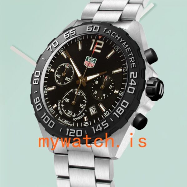 Tag Heuer Formula 1 43mm CAZ1010-001 Men Silver-tone Quartz - Image 3