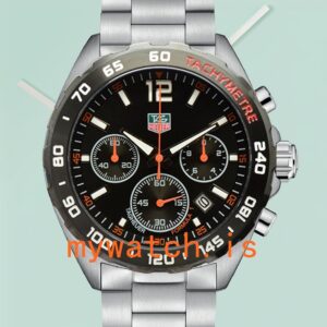 Tag Heuer Formula 1 CAZ1014-001 Men 43mm Black Dial Bracelet