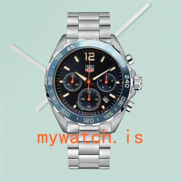 Tag Heuer Formula 1 CAZ1014.BA0842 Men 43mm Silver-tone - Image 2