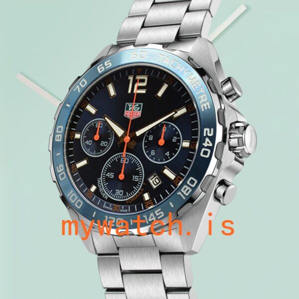 Tag Heuer Formula 1 CAZ1014.BA0842 Men 43mm Silver-tone - Image 4
