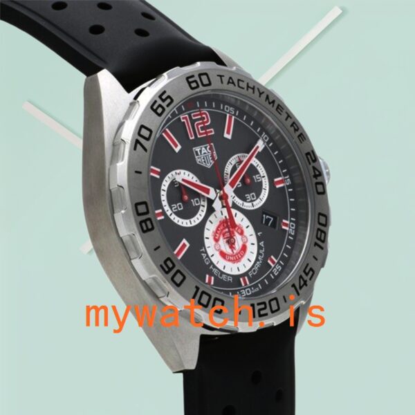 Tag Heuer Formula 1 CAZ101M-001 Men 43mm Rubber Band - Image 3