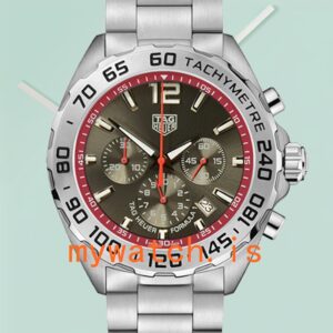 Tag Heuer Formula 1 Men CAZ101Y-001 43mm Bracelet Grey Dial