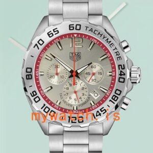 Tag Heuer Formula 1 CAZ101Y-002 43mm Men Silver-tone