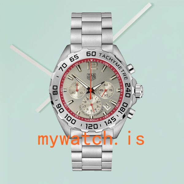 Tag Heuer Formula 1 CAZ101Y-002 43mm Men Silver-tone - Image 2