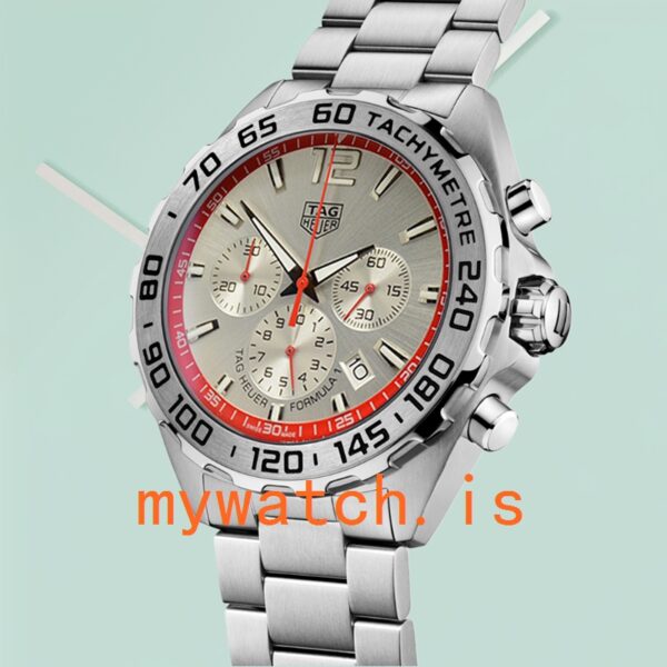 Tag Heuer Formula 1 CAZ101Y-002 43mm Men Silver-tone - Image 4