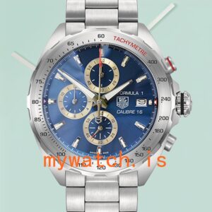 Tag Heuer Formula 1 CAZ2015.BA0876 Men 43mm Blue Dial
