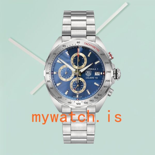 Tag Heuer Formula 1 CAZ2015.BA0876 Men 43mm Blue Dial - Image 2