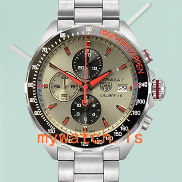 Tag Heuer Formula 1 Men 43mm Formula1BKSB-001 Black Dial Silver-tone