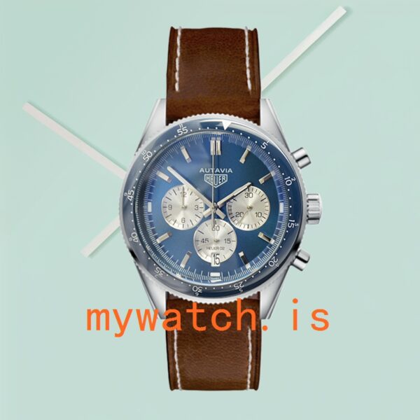 Tag Heuer Autavia 43mm CBE2110-003 Men Silver-tone - Image 2