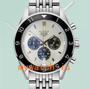 Tag Heuer Autavia 43mm CBE2110-006 Men White Dial