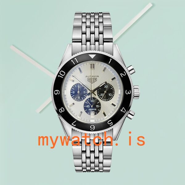 Tag Heuer Autavia 43mm CBE2110-006 Men White Dial - Image 2