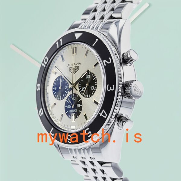 Tag Heuer Autavia 43mm CBE2110-006 Men White Dial - Image 4