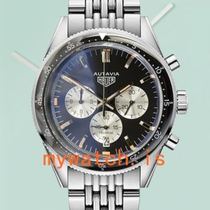 Tag Heuer Autavia Men CBE2111-001 43mm Black Dial