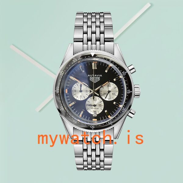 Tag Heuer Autavia Men CBE2111-001 43mm Black Dial - Image 2