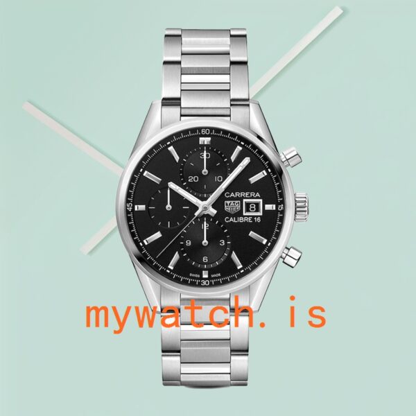 Tag Heuer Carrera Men CBK2110.BA0715 43mm Silver-tone Automatic - Image 2