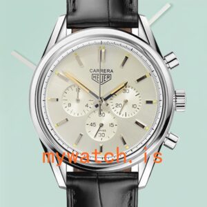 Tag Heuer Carrera CBK221B.FC6479 Men 43mm Stainless Steel White Dial
