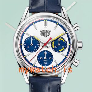 Tag Heuer Carrera 43mm Men CBK221C.FC6488 Stainless Steel White Dial