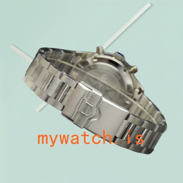 Tag Heuer Carrera Men CBK221F.FC6479-002 43mm Silver-tone Green Dial - Image 3