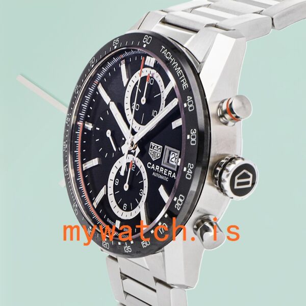 Tag Heuer Carrera CBM2110.BA0651 Men 43mm Quartz - Image 4