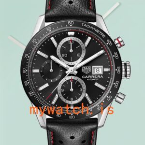 Tag Heuer Carrera 43mm Men CBM2110.FC6454 Leather Strap