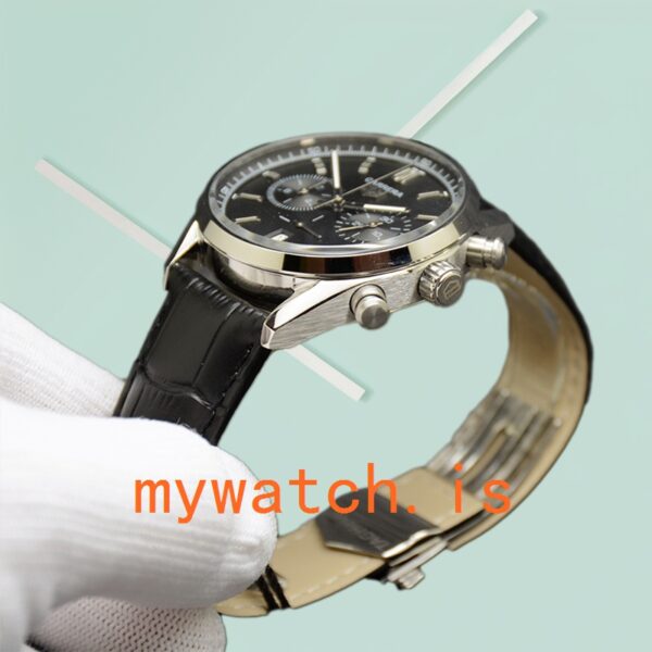 Tag Heuer Carrera CBN2010.BA0642-001 Men 43mm Quartz Leather Strap - Image 4