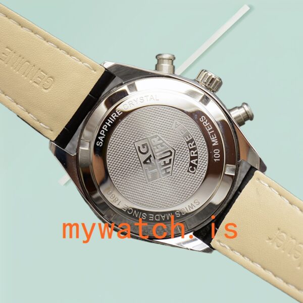 Tag Heuer Carrera Men CBN2011.BA0642-001 43mm Leather Strap - Image 3