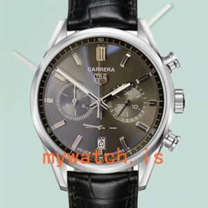 Tag Heuer Carrera Men CBN2012.FC6483-001 43mm Stainless Steel Silver-tone