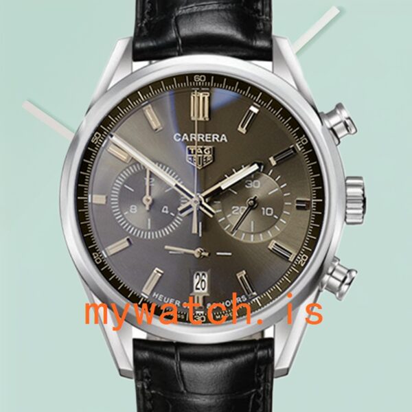 Tag Heuer Carrera Men CBN2012.FC6483-001 43mm Stainless Steel Silver-tone