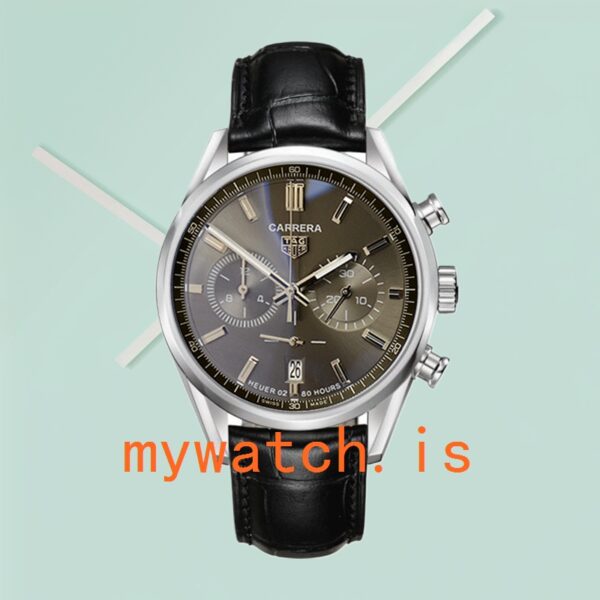 Tag Heuer Carrera Men CBN2012.FC6483-001 43mm Stainless Steel Silver-tone - Image 3