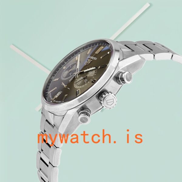 Tag Heuer Carrera 43mm Men CBN2012.FC6483-002 Quartz Stainless Steel - Image 4