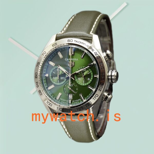 Tag Heuer Carrera Men 43mm CBN2A10.BA0643-001 Silver-tone - Image 3