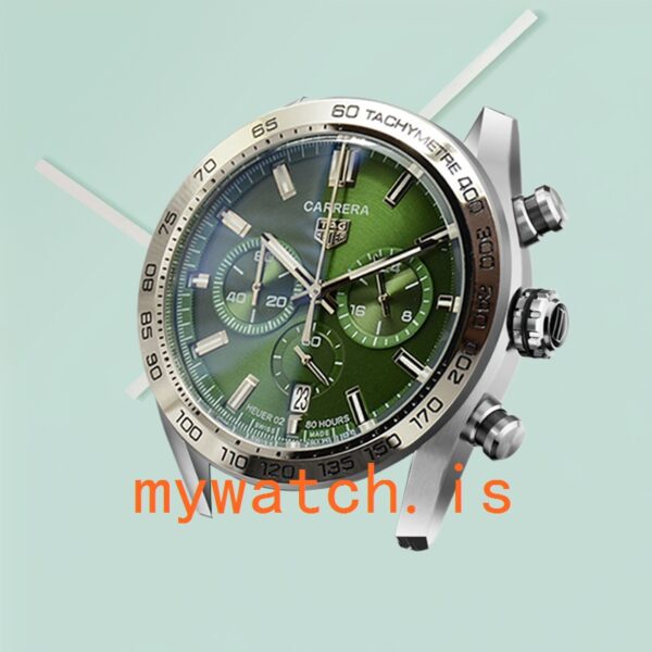 Tag Heuer Carrera Men 43mm CBN2A10.BA0643-001 Silver-tone - Image 2