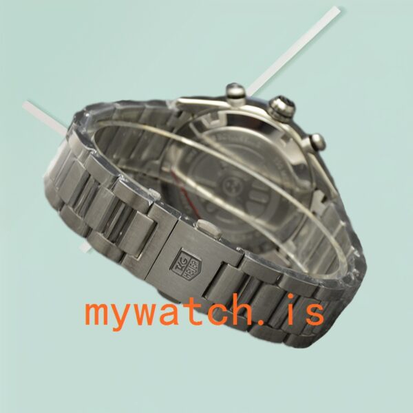 Tag Heuer Carrera CBN2A10.BA0643 Men 43mm Quartz Silver-tone - Image 4