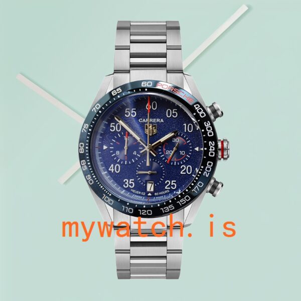 Tag Heuer Carrera CBN2A1F-001 Men 43mm Bracelet - Image 2