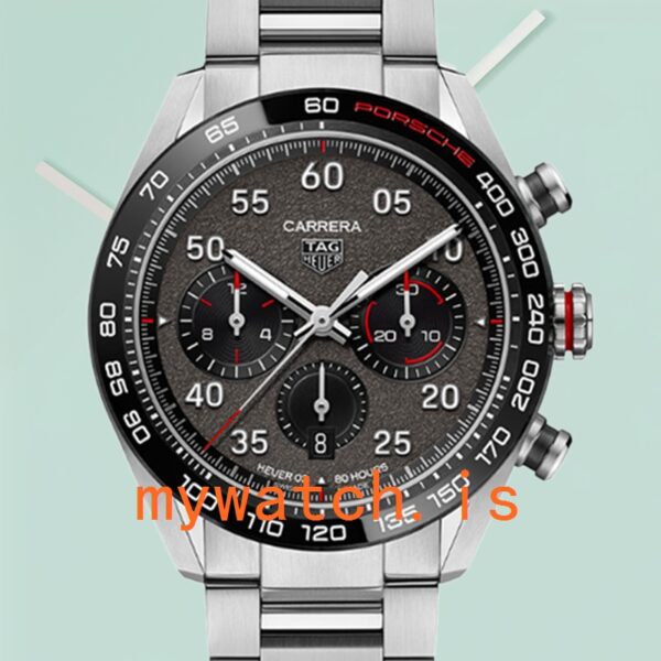 Tag Heuer Carrera Men 43mm CBN2A1F.BA0643 Silver-tone Black Dial