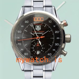 Tag Heuer Carrera Men 43mm CarreraBKAB-007 Black Dial