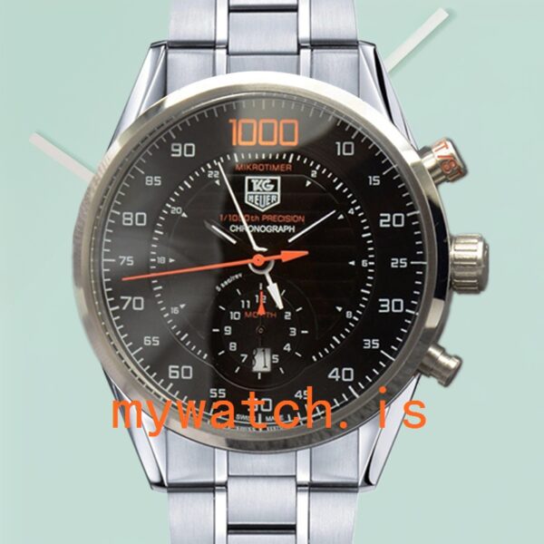 Tag Heuer Carrera Men 43mm CarreraBKAB-007 Black Dial