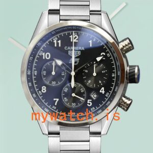 Tag Heuer Carrera 43mm CarreraBKAB-015 Men Silver-tone