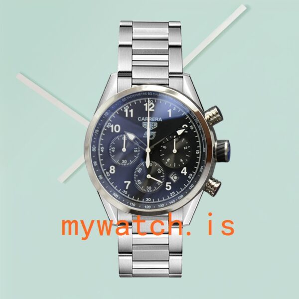 Tag Heuer Carrera 43mm CarreraBKAB-015 Men Silver-tone - Image 2