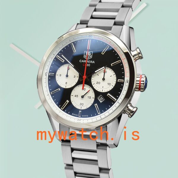 Tag Heuer Carrera 43mm CarreraBKSB-011 Men Stainless Steel Bracelet - Image 4
