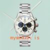 Tag Heuer Carrera Men CarreraWSB-012 43mm Silver-tone Bracelet - Image 4