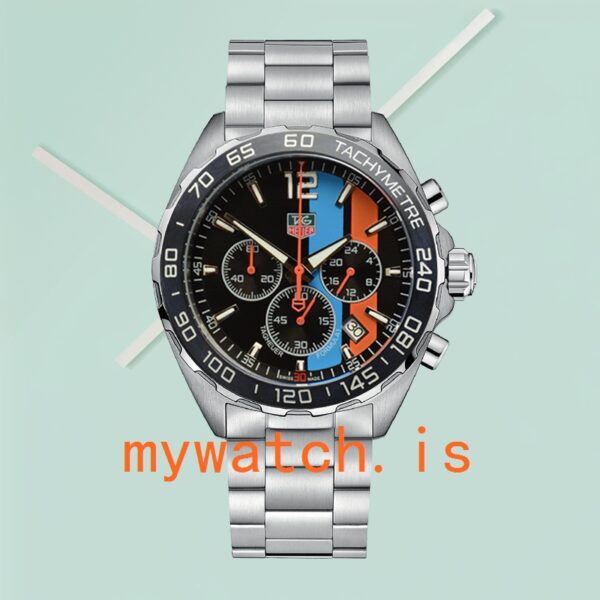 Tag Heuer Formula 1 Men 43mm CAZ2018-004 Silver-tone - Image 2
