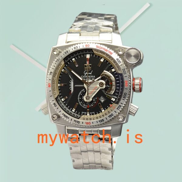 Tag Heuer Grand Carrera GrandCarreraBKSB-001 Men 43mm Stainless Steel - Image 2