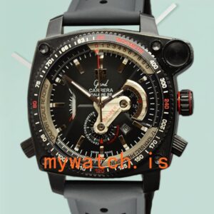 Tag Heuer Grand Carrera GrandCarreraBKSR-003 43mm Men Black-tone