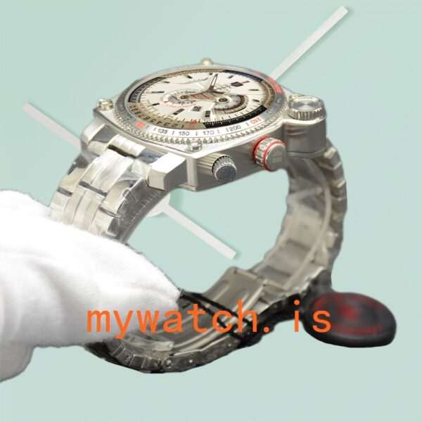 Tag Heuer Grand Carrera GrandCarreraWSB-002 Men 43mm White Dial - Image 3